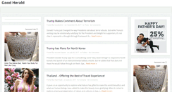 Desktop Screenshot of goodherald.com