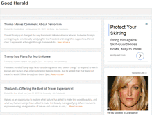 Tablet Screenshot of goodherald.com